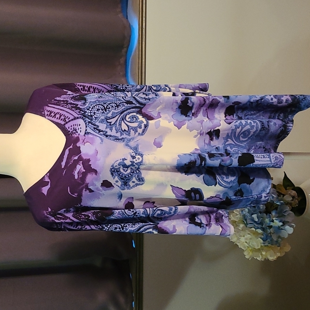 Easywear by Chico's Asymmetrical Top - Size 2 - XL